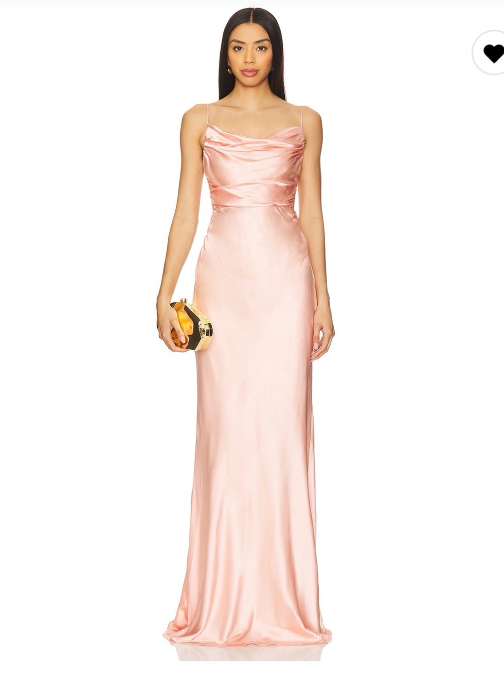 Lovers + Friends Scout Gown in Coral
